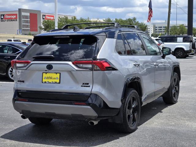 Used 2021 Toyota RAV4 XSE with VIN 4T3E6RFV1MU034977 for sale in Houston, TX