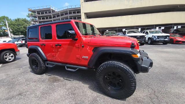 Used 2018 Jeep All-New Wrangler Unlimited Sport S with VIN 1C4HJXDG3JW116002 for sale in Houston, TX