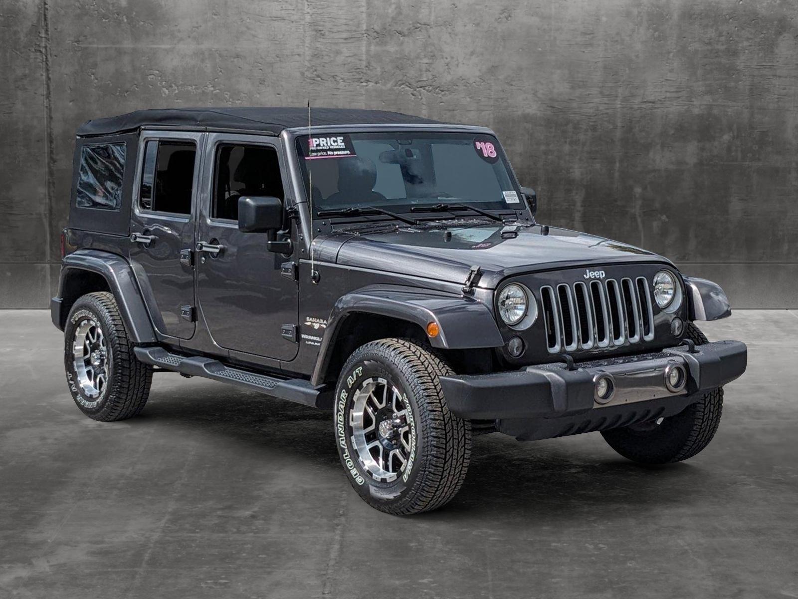 2018 Jeep Wrangler JK Unlimited Vehicle Photo in Tampa, FL 33614