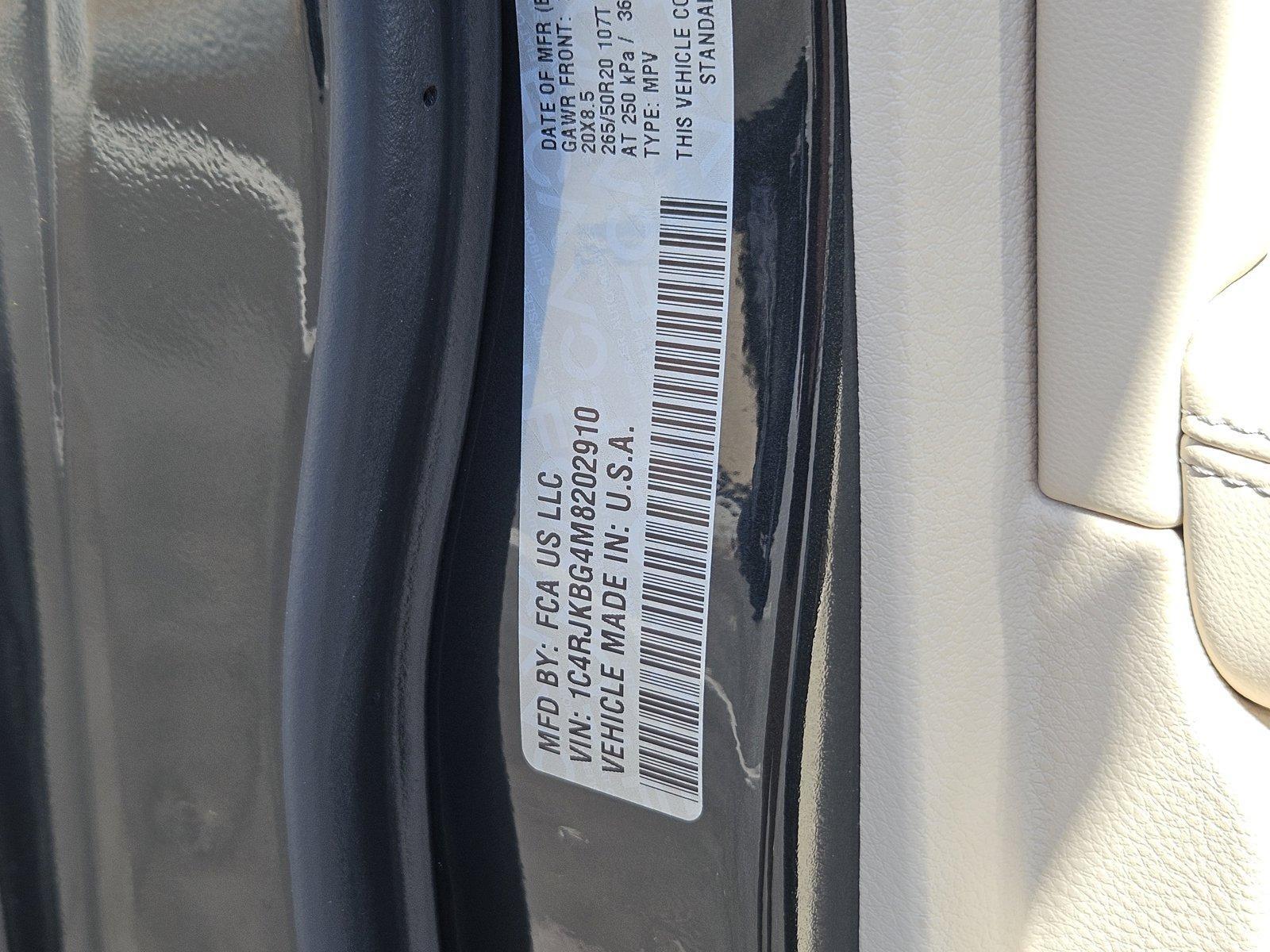 2021 Jeep Grand Cherokee L Vehicle Photo in PEORIA, AZ 85382-3715