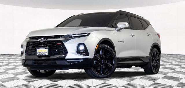 Certified 2022 Chevrolet Blazer RS with VIN 3GNKBKRS0NS156954 for sale in Villa Park, IL