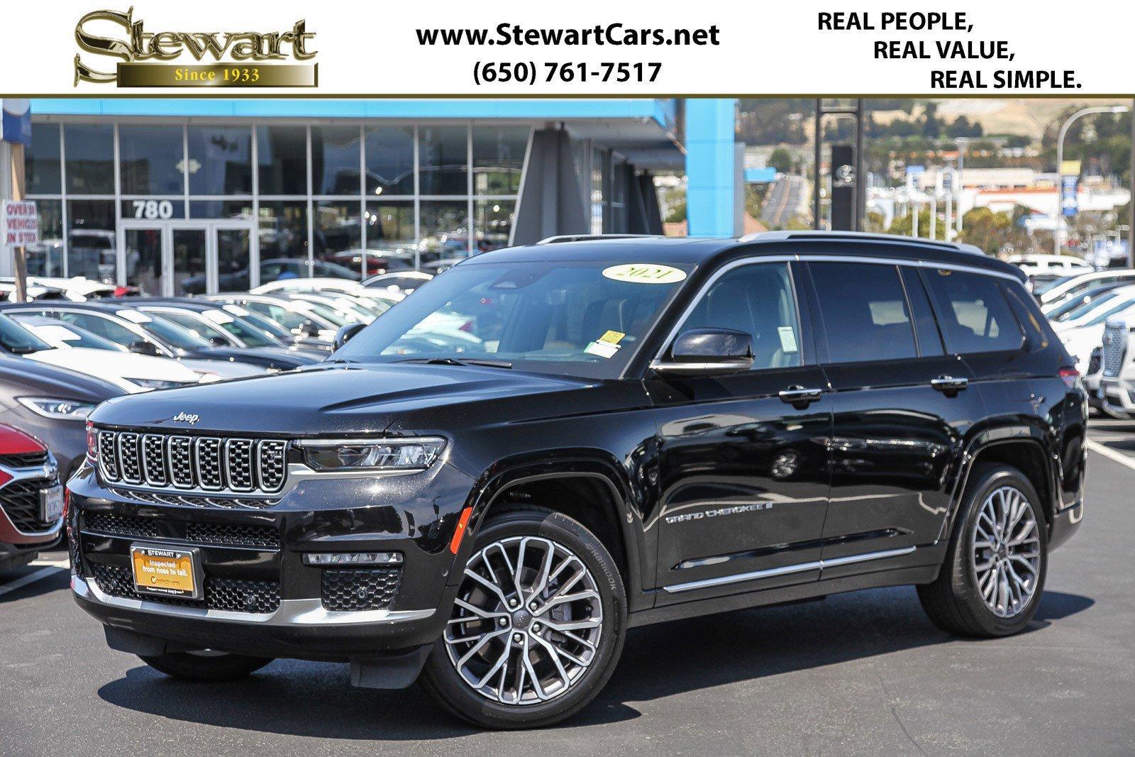 2021 Jeep Grand Cherokee L Vehicle Photo in COLMA, CA 94014-3284