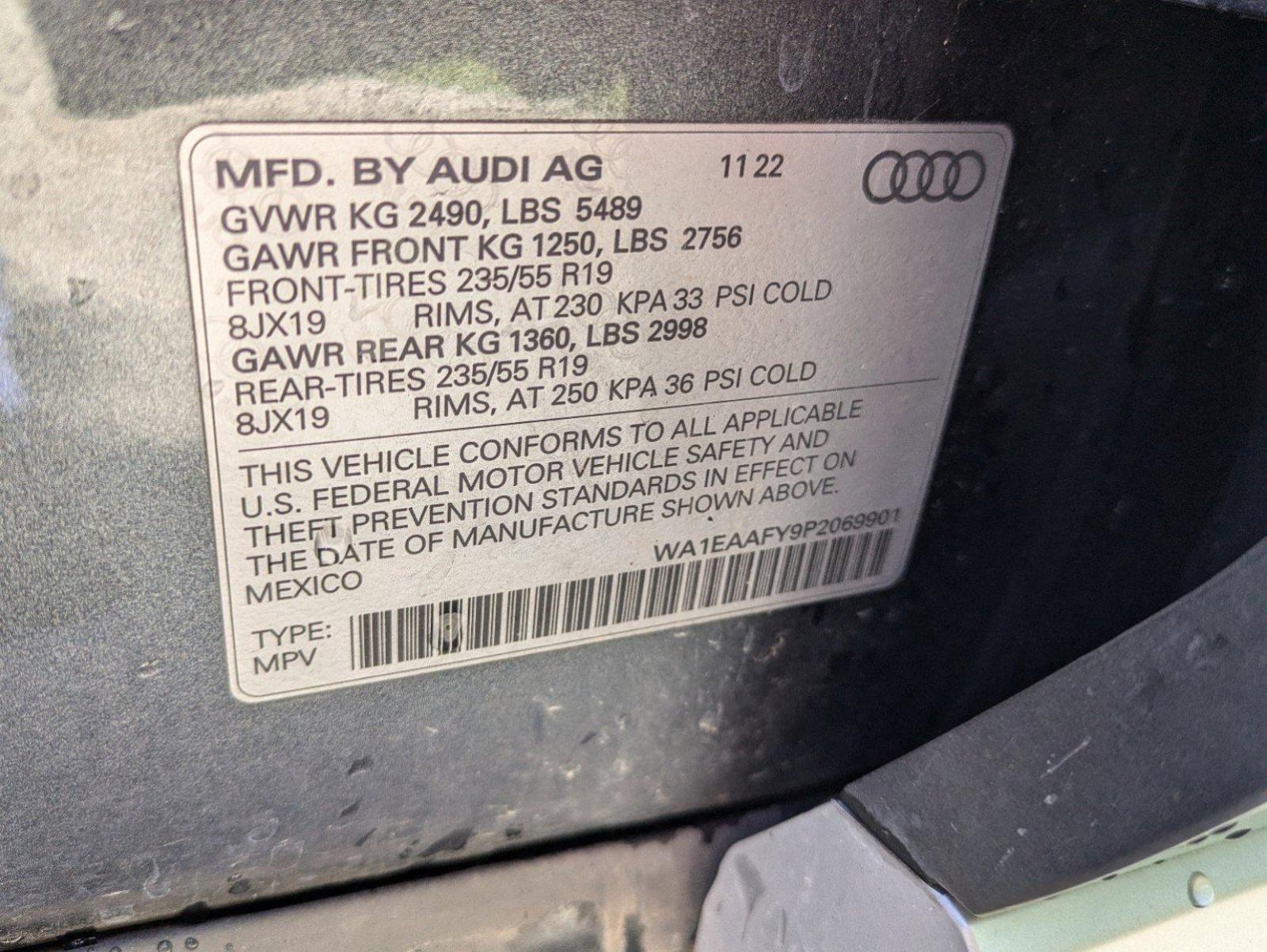 2023 Audi Q5 Vehicle Photo in Pembroke Pines, FL 33027