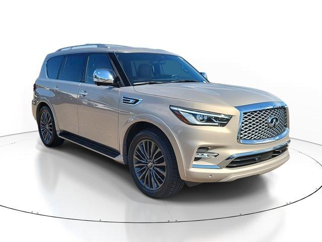 Certified 2024 INFINITI QX80 Sensory 4WD with VIN JN8AZ2BE9R9327489 for sale in Tampa, FL