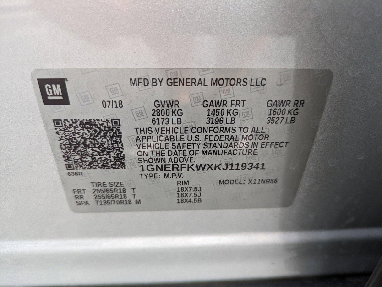 2019 Chevrolet Traverse Vehicle Photo in Sanford, FL 32771