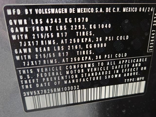 2024 Volkswagen Taos Vehicle Photo in Weatherford, TX 76087