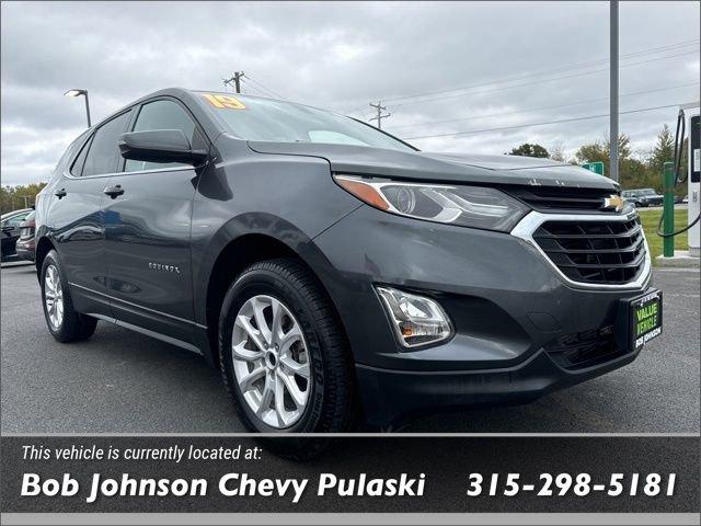 Used 2019 Chevrolet Equinox LT with VIN 3GNAXUEV4KS507028 for sale in Pulaski, NY