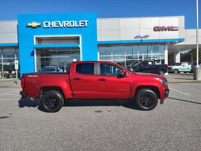 Used 2021 Chevrolet Colorado LT with VIN 1GCGTCEN7M1283931 for sale in Emporia, VA