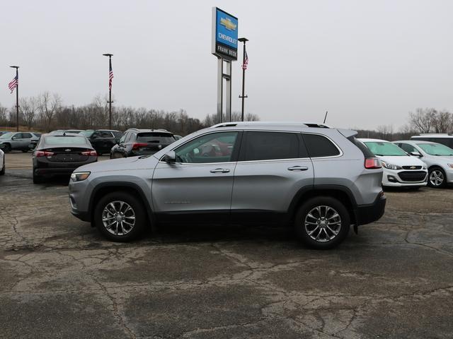 Used 2021 Jeep Cherokee Latitude Lux with VIN 1C4PJMMX0MD198684 for sale in Jonesville, MI