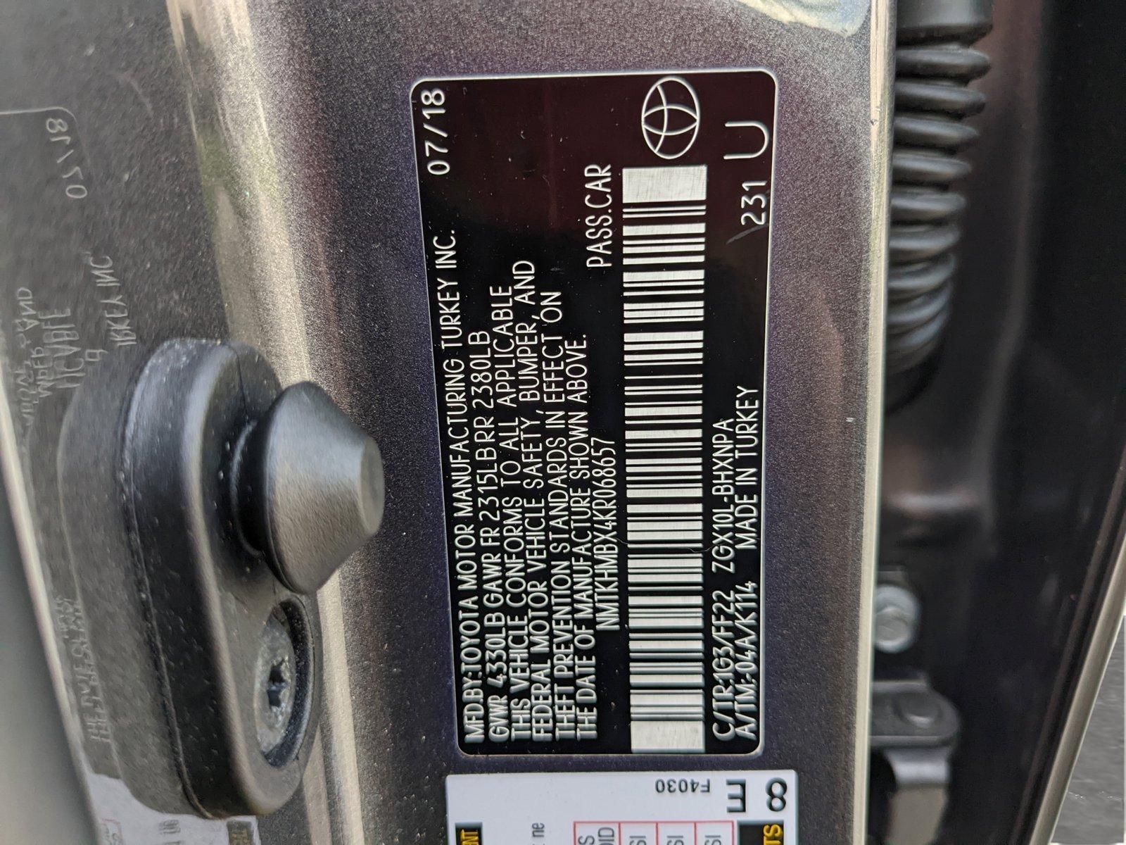 2019 Toyota C-HR Vehicle Photo in Davie, FL 33331