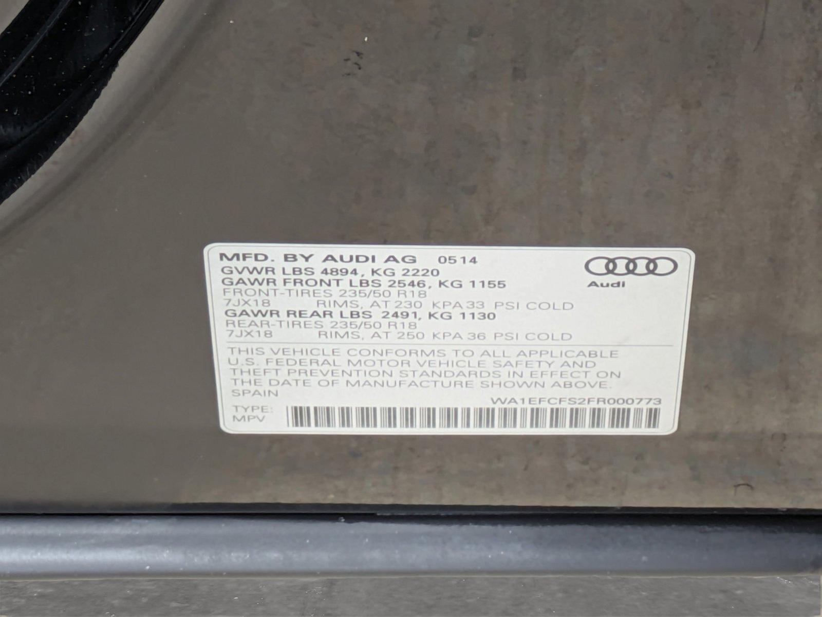 2015 Audi Q3 Vehicle Photo in Corpus Christi, TX 78415