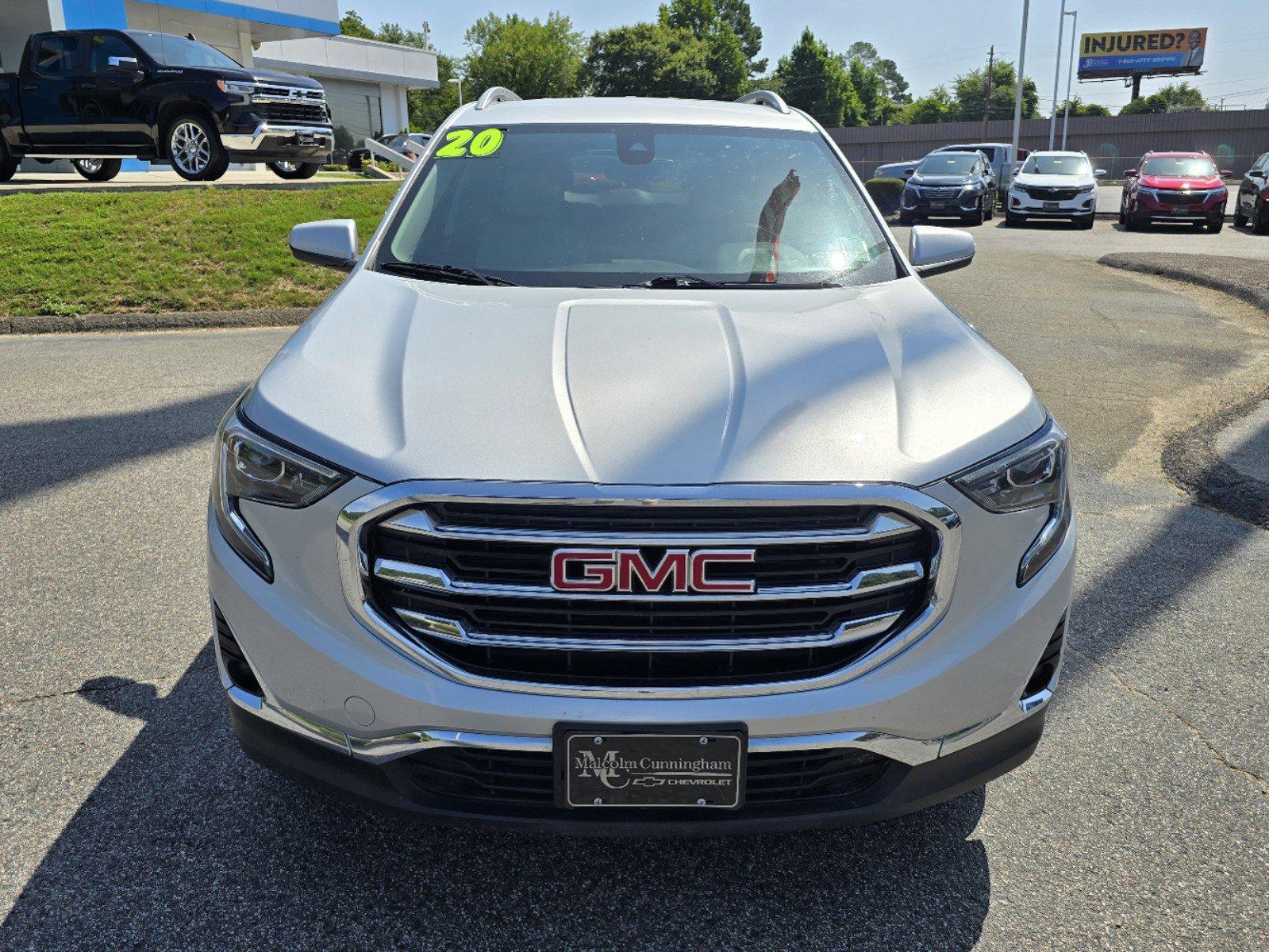 Used 2020 GMC Terrain SLT with VIN 3GKALVEVXLL346016 for sale in Augusta, GA