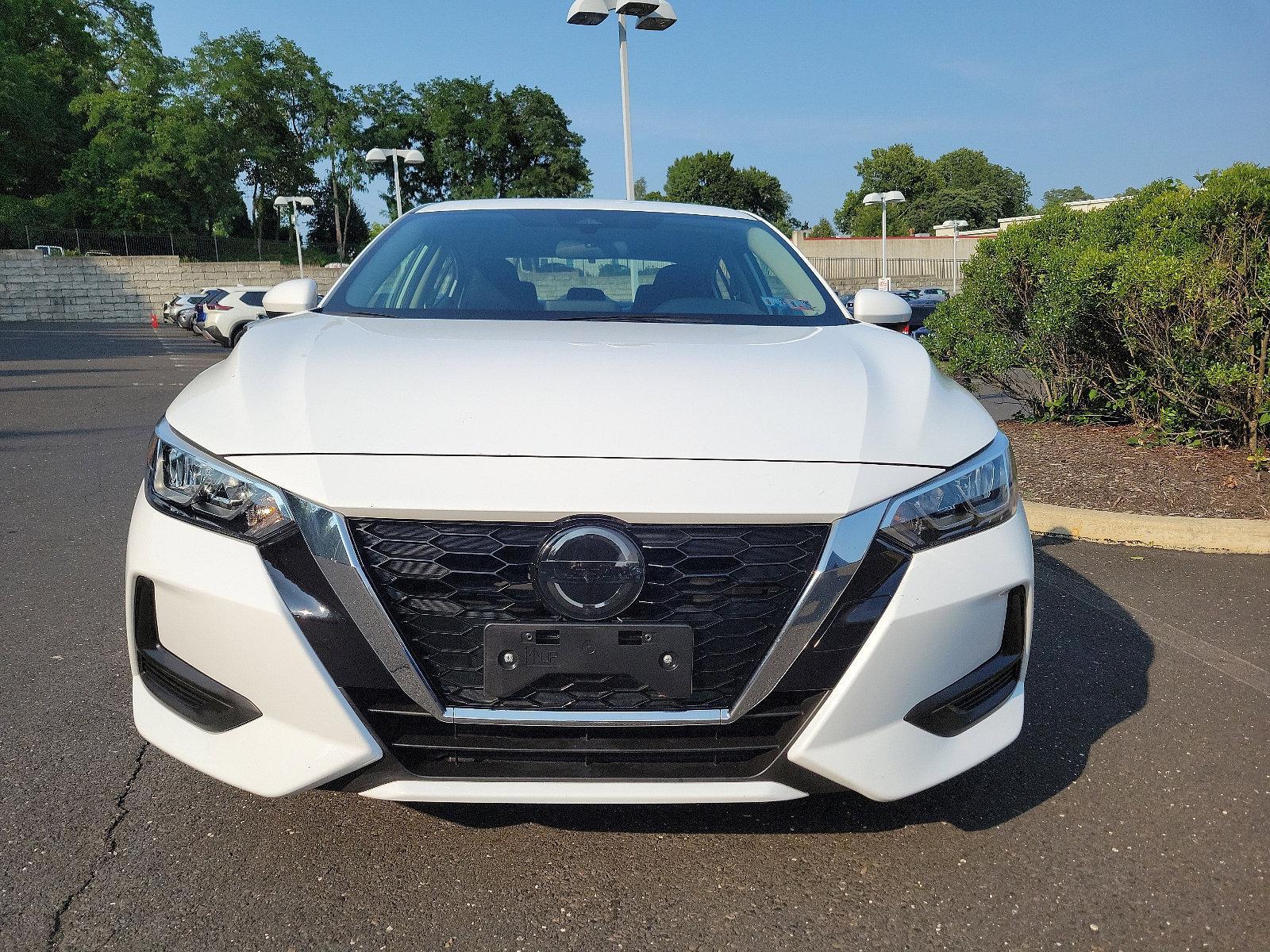 Certified 2021 Nissan Sentra SV with VIN 3N1AB8CV2MY309004 for sale in Jenkintown, PA