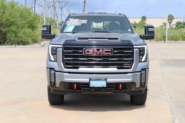 Used 2024 GMC Sierra 3500HD AT4 with VIN 1GT49VEY6RF144505 for sale in Galveston, TX