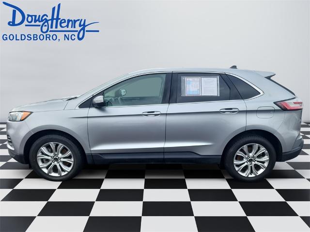 Used 2022 Ford Edge Titanium with VIN 2FMPK4K92NBB06768 for sale in Goldsboro, NC