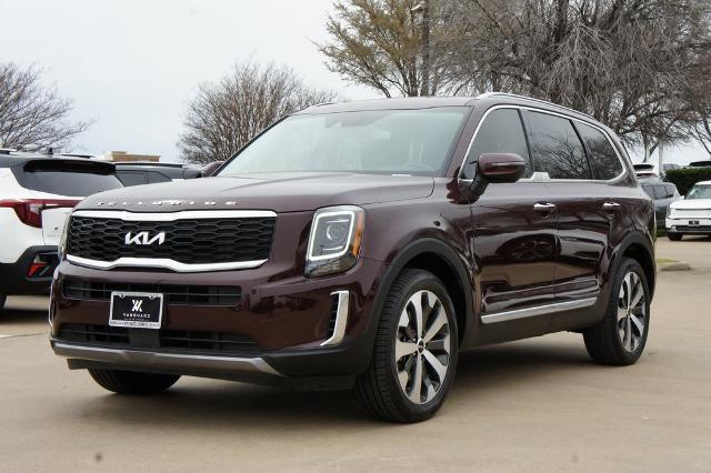 Used 2022 Kia Telluride S with VIN 5XYP64HC7NG261856 for sale in Hughes Springs, TX