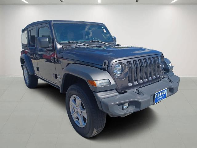 Used 2020 Jeep Wrangler Unlimited Sport S with VIN 1C4HJXDG9LW200523 for sale in Acton, MA