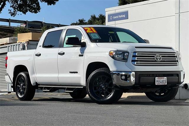 Used 2021 Toyota Tundra SR5 with VIN 5TFDY5F14MX001950 for sale in Concord, CA