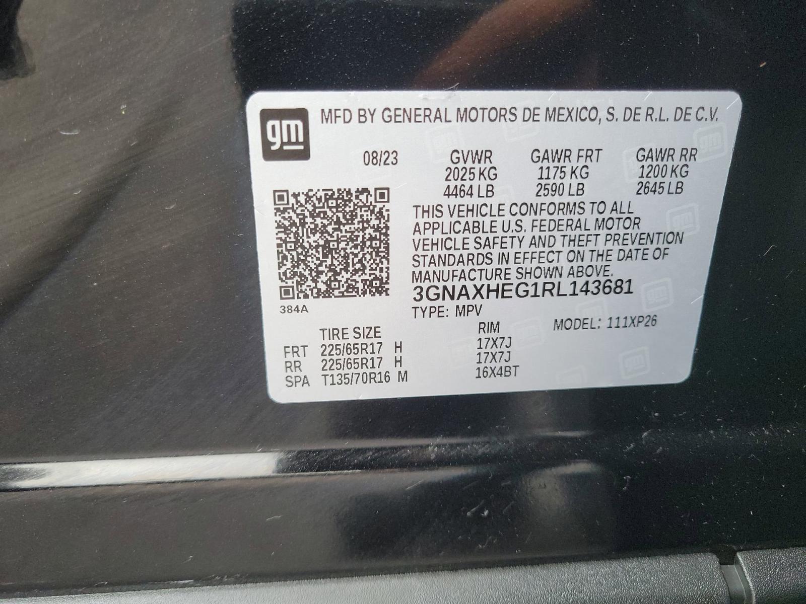 2024 Chevrolet Equinox Vehicle Photo in Plainfield, IL 60586