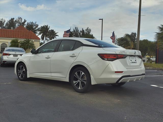 Certified 2021 Nissan Sentra SV with VIN 3N1AB8CVXMY327590 for sale in Doral, FL