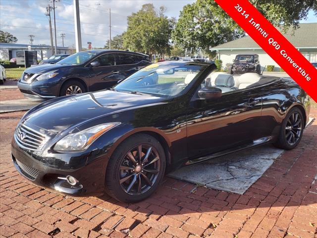 Used 2014 INFINITI Q60 Convertible Base with VIN JN1CV6FE0EM900341 for sale in Titusville, FL