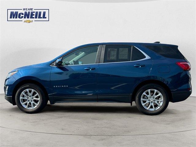 Used 2021 Chevrolet Equinox LT with VIN 3GNAXKEV8ML334955 for sale in Swanton, OH