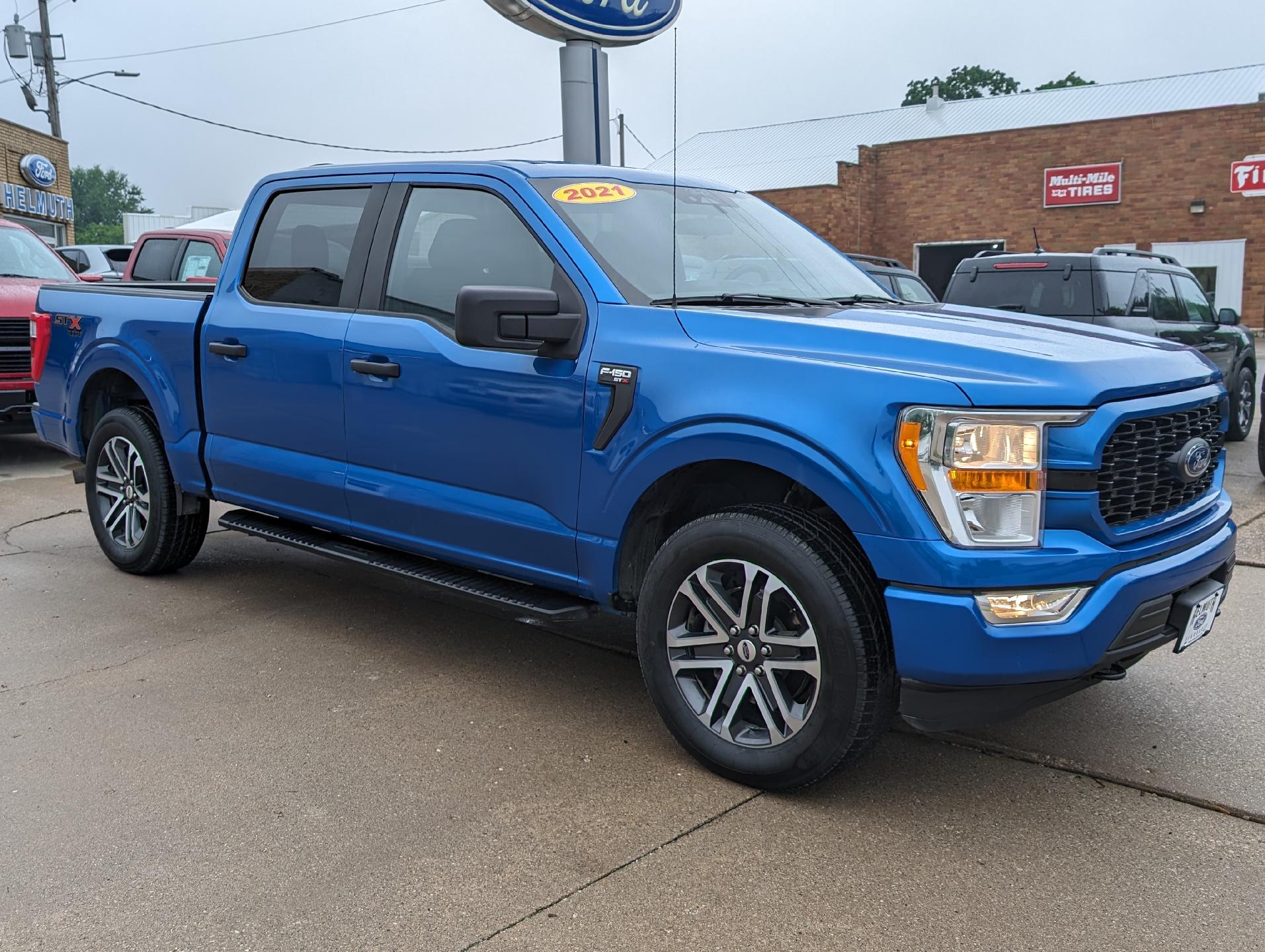 Used 2021 Ford F-150 XL with VIN 1FTEW1EP8MFA84149 for sale in Sigourney, IA