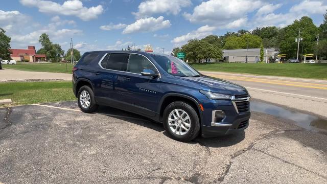 Used 2023 Chevrolet Traverse LS with VIN 1GNERFKW4PJ108679 for sale in Eaton Rapids, MI