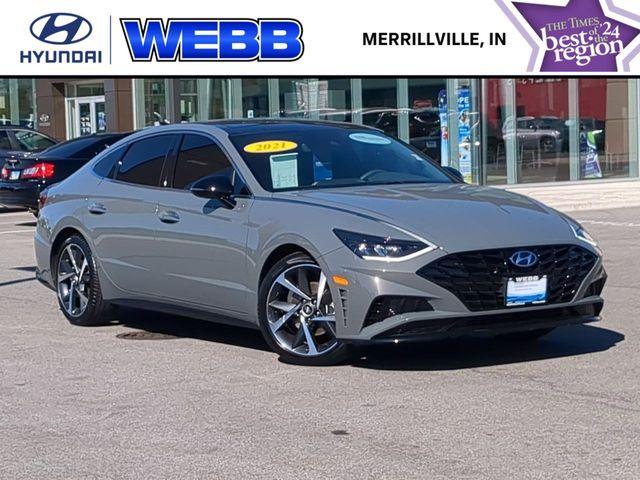 2021 Hyundai SONATA Vehicle Photo in Merrillville, IN 46410