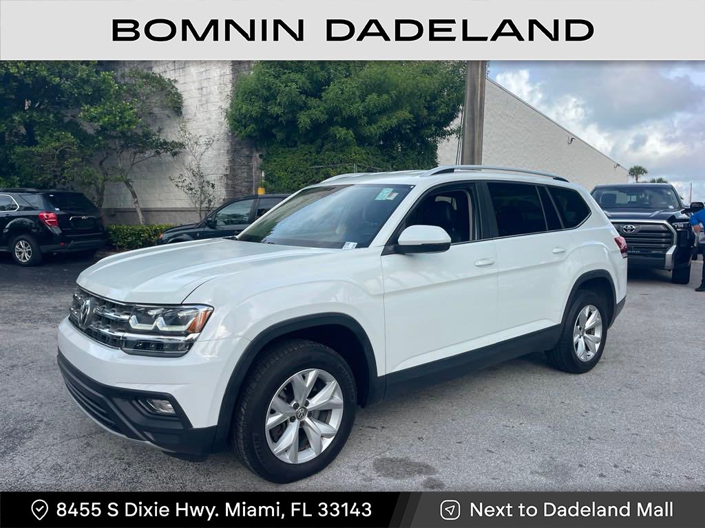 Used 2018 Volkswagen Atlas SE with VIN 1V2CR2CA0JC565219 for sale in Miami, FL