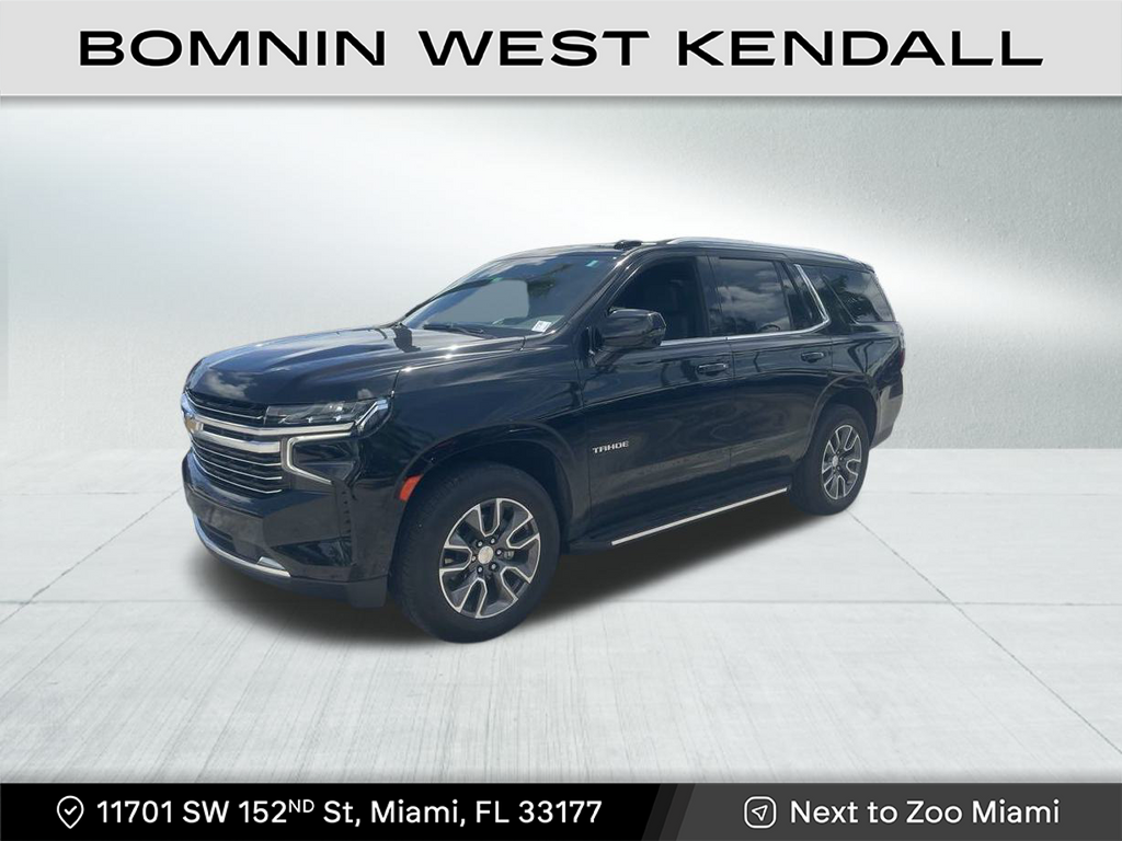 Used 2022 Chevrolet Tahoe LT with VIN 1GNSCNKD7NR158309 for sale in Miami, FL