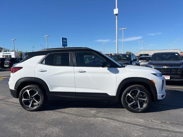 Certified 2022 Chevrolet Trailblazer RS with VIN KL79MUSL2NB011147 for sale in Green Bay, WI