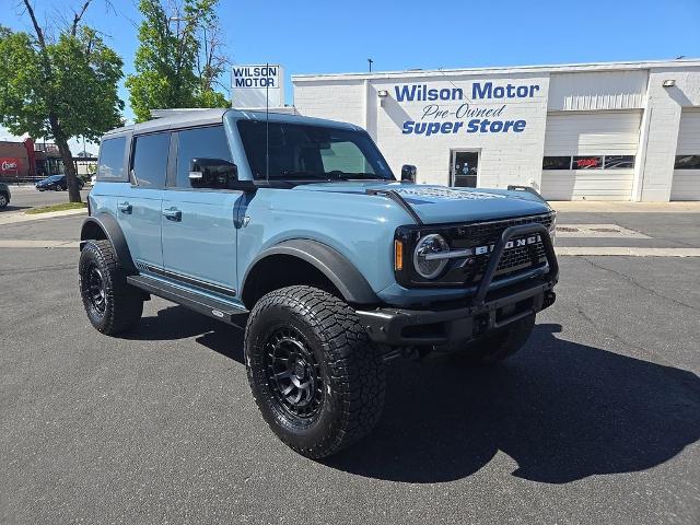 Used 2021 Ford Bronco 4-Door First Edition with VIN 1FMEE5EP5MLA43002 for sale in Logan, UT