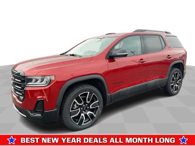 Certified 2021 GMC Acadia SLE with VIN 1GKKNRLS6MZ121777 for sale in Pittsburgh, PA