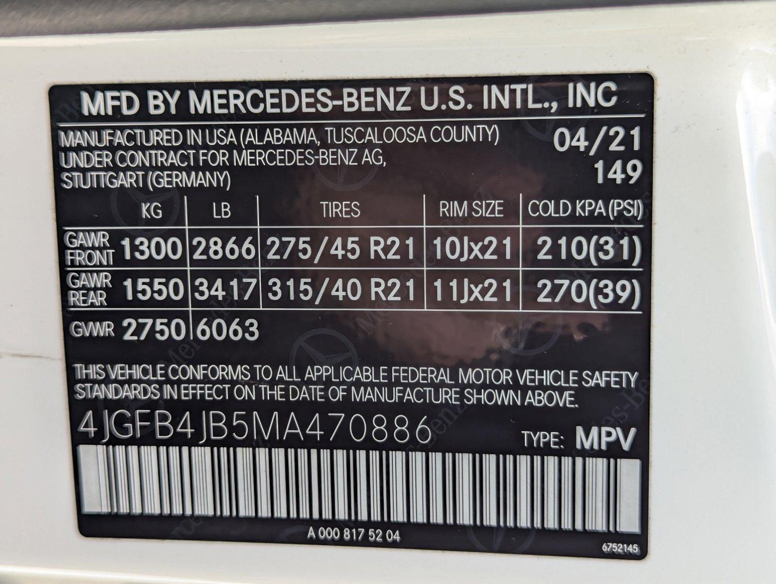 2021 Mercedes-Benz GLE Vehicle Photo in Pembroke Pines , FL 33027