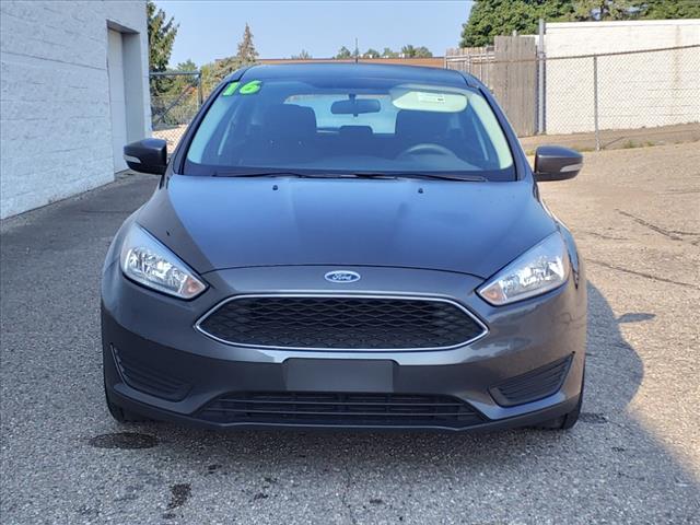 Used 2016 Ford Focus SE with VIN 1FADP3K29GL378474 for sale in Plymouth, MI