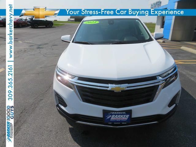 Certified 2023 Chevrolet Equinox LT with VIN 3GNAXUEG7PS197854 for sale in Lexington, IL