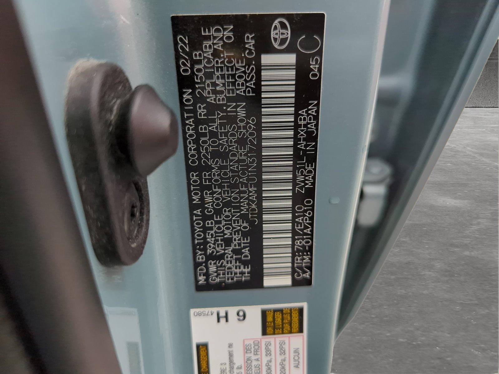 2022 Toyota Prius Vehicle Photo in Ft. Myers, FL 33907