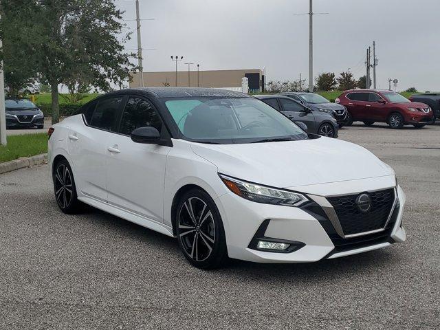 Certified 2021 Nissan Sentra SR with VIN 3N1AB8DV1MY204596 for sale in Clermont, FL