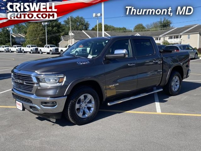 Used 2019 Gray Ram Laramie 1500 for Sale in Northern Maryland VIN 1C6SRFJT3KN520202