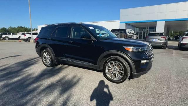 Used 2022 Ford Explorer Limited with VIN 1FMSK8FH2NGA96500 for sale in Jesup, GA