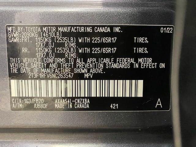 2022 Toyota RAV4 Vehicle Photo in BROCKTON, MA 02301-7113