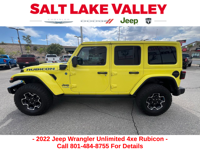 2022 Jeep Wrangler 4xe Vehicle Photo in Salt Lake City, UT 84115-2787