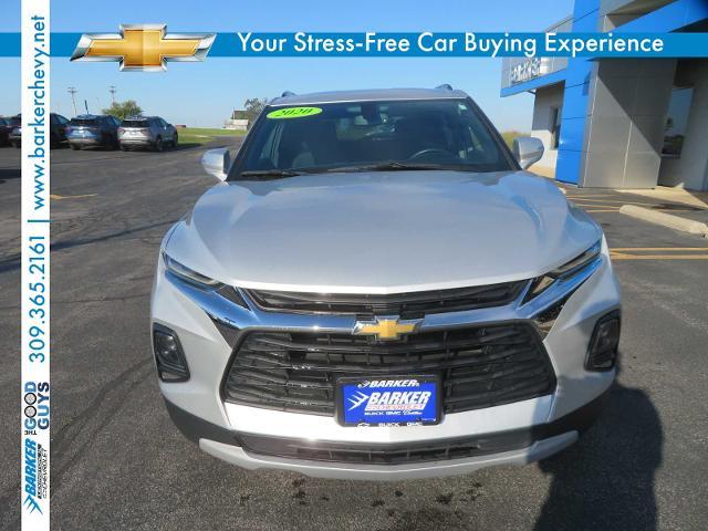 Used 2020 Chevrolet Blazer 2LT with VIN 3GNKBCRS7LS696451 for sale in Lexington, IL