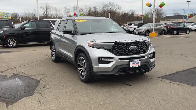 Used 2021 Ford Explorer ST with VIN 1FM5K8GCXMGA35863 for sale in East Haven, CT