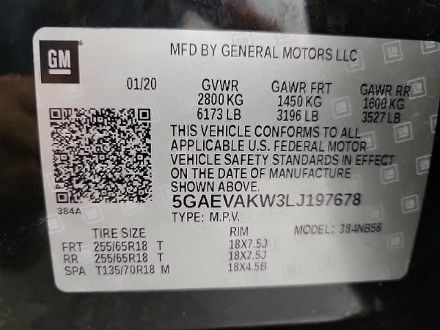 2020 Buick Enclave Vehicle Photo in APPLETON, WI 54914-4656