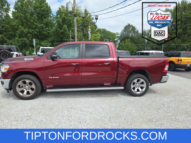 Used 2019 RAM Ram 1500 Pickup Big Horn/Lone Star with VIN 1C6SRFFT2KN547318 for sale in Tipton, IN