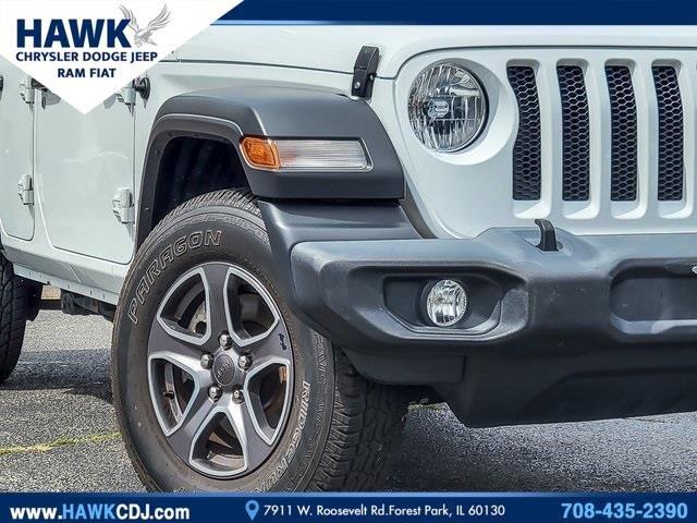 Used 2018 Jeep All-New Wrangler Unlimited Sport S with VIN 1C4HJXDG6JW292767 for sale in Plainfield, IL