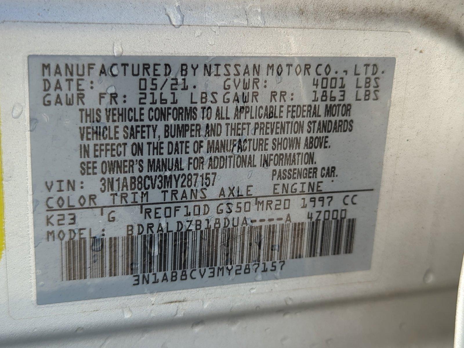 2021 Nissan Sentra Vehicle Photo in Ft. Myers, FL 33907