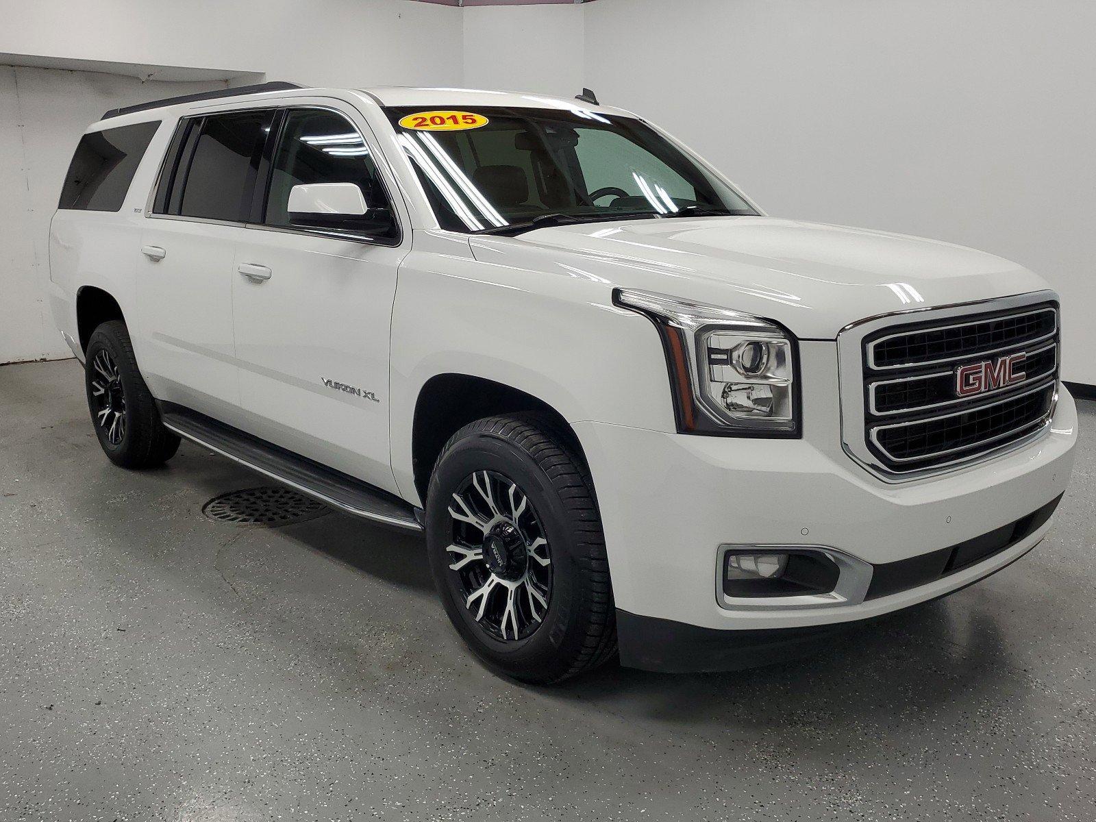 Used 2015 GMC Yukon XL SLT with VIN 1GKS2HKC9FR249219 for sale in Saginaw, MI